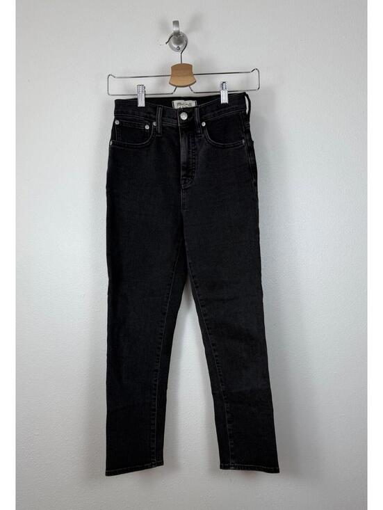 Madewell Denim - Madewell Women's Classic Straight Jeans - Black, Size 24,‎ great condition